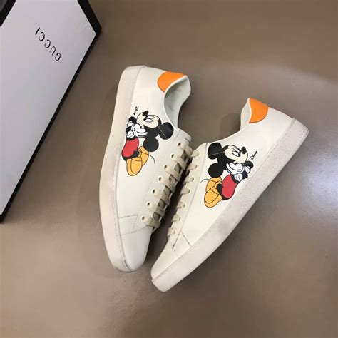 mickey mouse gucci shoes mens|Gucci Mickey Mouse collection.